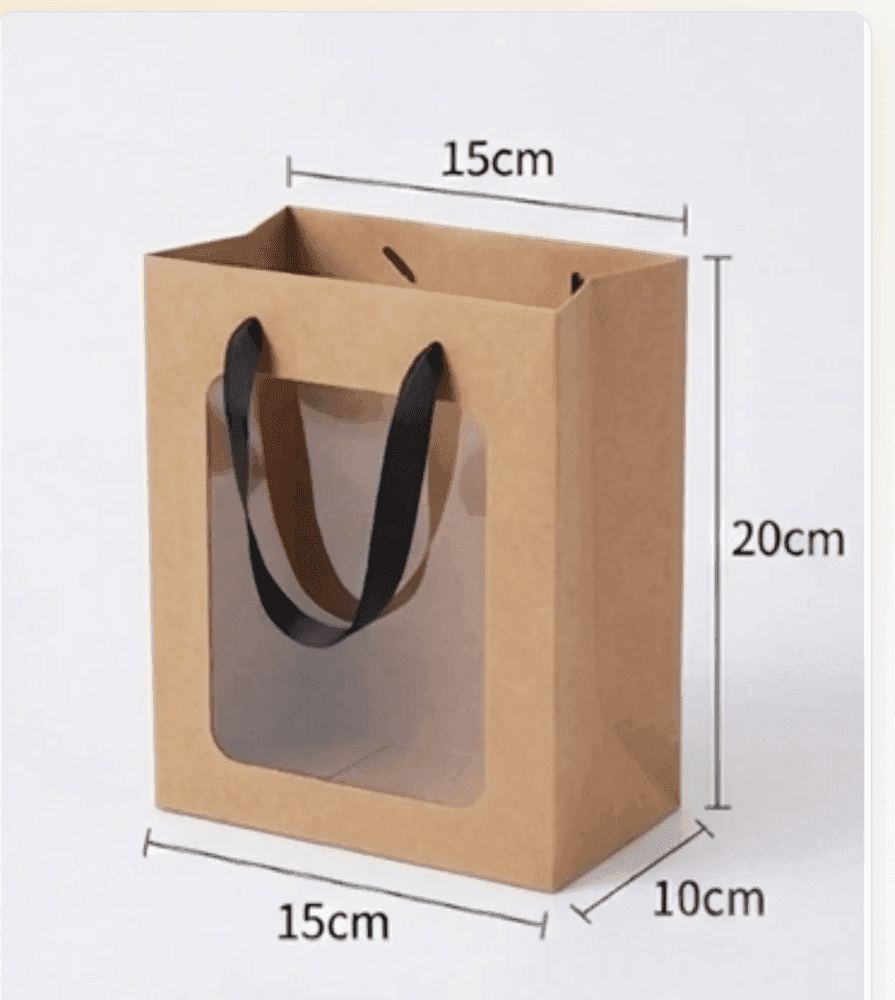 Paper Bag — Brown (15×10×20 cm)