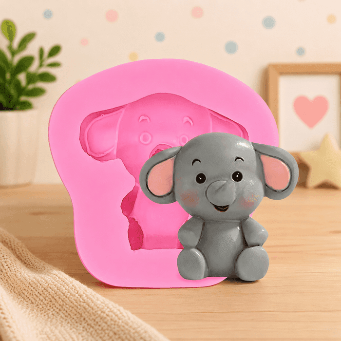 Sitting Elephant Mould